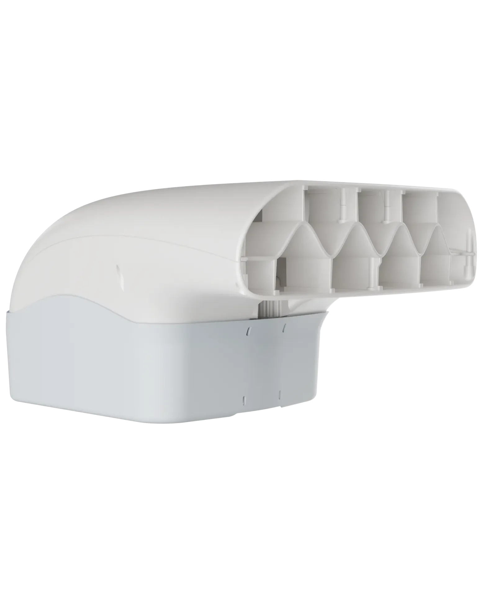The Fantail fan unit on a plain background, showing the honeycomb air outlet.